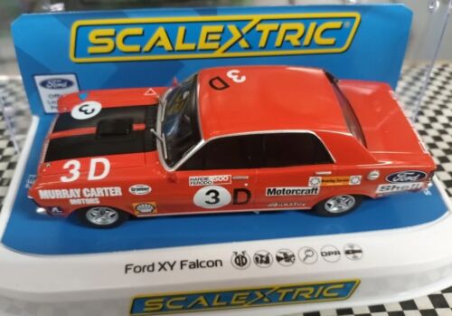 SCALEXTRIC FORD XY FALCON BATHURST RACE CAR 1972  SLOT CAR NEW IN DISPLAY BOX - Photo 1 sur 2