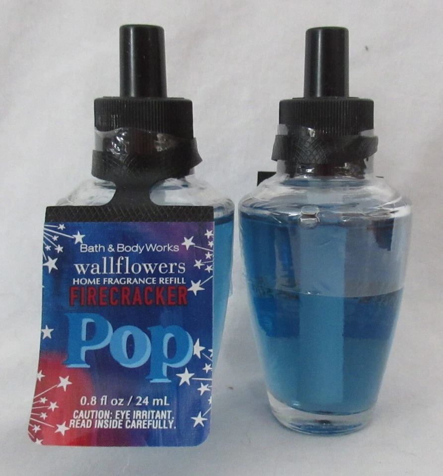 Bath & Body Works Wallflower Fragancia Recarga Bombilla Set Lote de 5 FIRECRACKER POP Foto 2 de 3