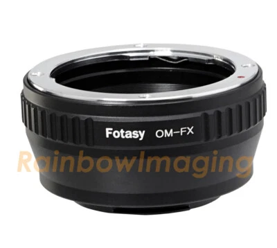 FOTASY Olympus OM Lens to Fujifilm X-E2S X-A1 X-A2 X-A5 X-A7 X-A10 X-H1 X-H2S Adapter