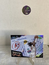 Clifford Omoruyi 2024-25 Bowman Best Making The Grade Black Refractor SSP #5/10