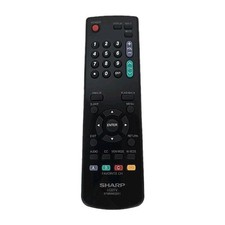Sharp LCDTV Remote Control Black 076B0MQ051 T...