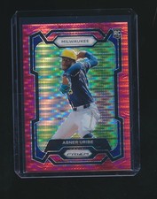 ABNER URIBE 2024 PANINI PRIZM RED PRIZM RC PARALLEL 388/399 #210