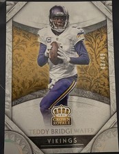 2016 Panini Preferred - Retail Crown Royale Teddy Bridgewater #58 Platinum 43/49
