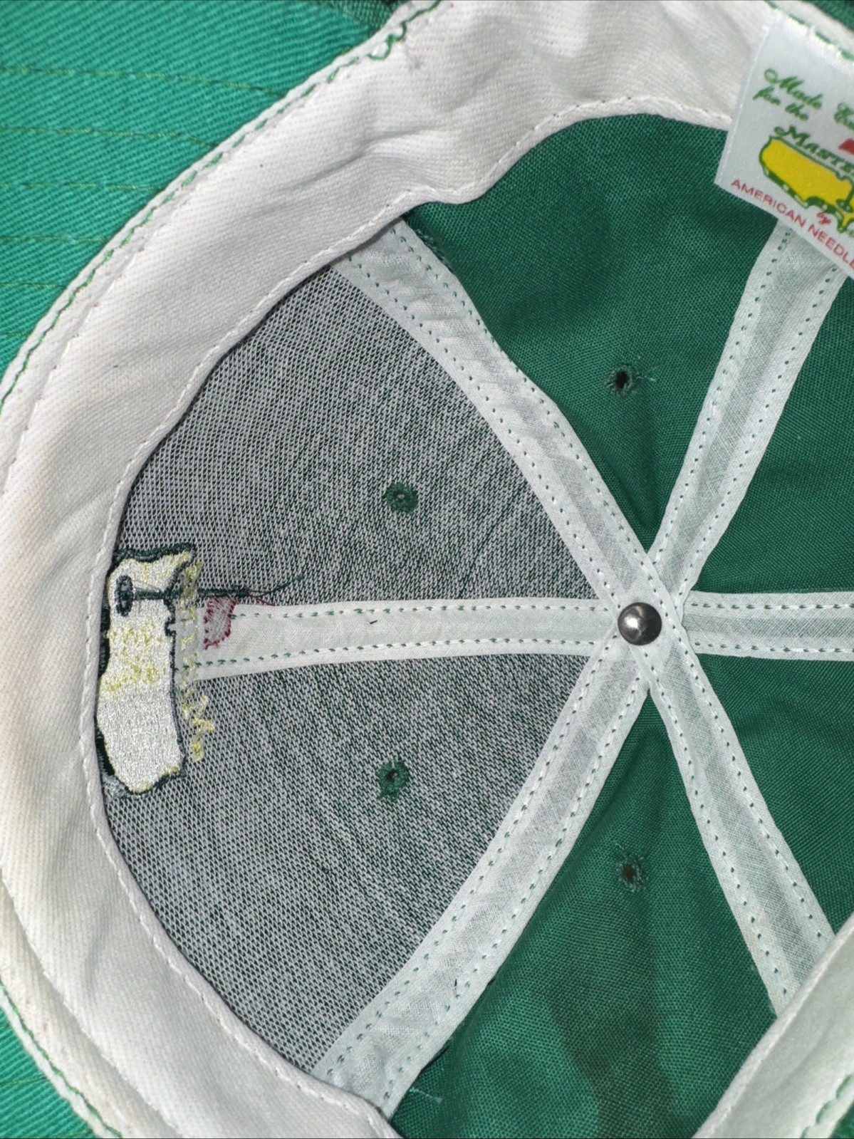 Master Baseball Hat Strapback Cap Green - image 5