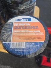3 Pack Shurtape 10Mil 2" x 33.3 Yd Rolls Pipe Wrap Tape PW100