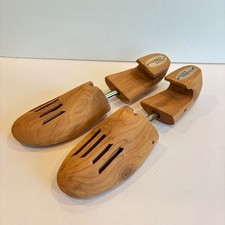 Allen Edmonds Cedar Shoe Tree Boot Shapers Men Size Medium M Pair Wood