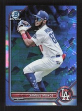 Samuel Munoz 2022 Bowman Draft Sapphire Edition #BDC-63