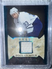 2023 Leaf In The Game Used Hockey Relic Doug Gilmour Patch 5/5