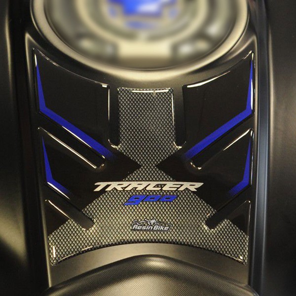 Aufkleber 3D Kompatibel Mit Yamaha Tracer 900 2018-2020 Tank-Schutzfolie Blau-image