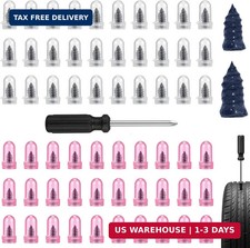 61 Pcs Tire Repair Screws Kit Premium Screw In Tire Plugs With Screwdriver Qui 61 Pcs Tire Repair Screws Kit Premium Screw In Tire Plugs With Screwdriver Qui