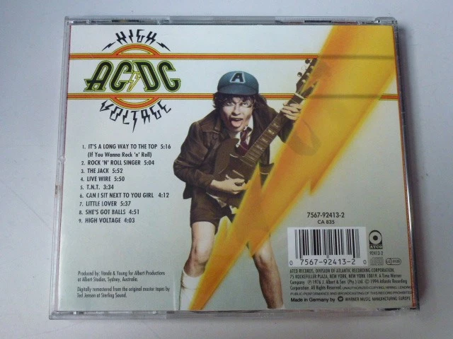 AC/DC High Voltage Cd Sammlungsauflösung - Bild 2 von 2