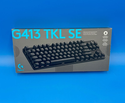 Logitech G413 USB Gaming Keyboard 920-010442         NEW! OPEN BOX!
