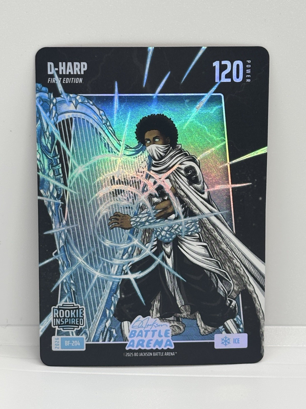 2025 Bo Jackson Battle Arena Griffey #BF-204 D-Harp Dylan Harper Ice Battlefoil