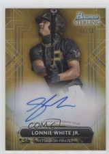 2022 Bowman Sterling Prospect Gold Refractor /50 Lonnie White Jr Auto 15r3