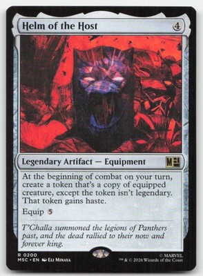 Helm of the Host 200 MSC Commander: Marvel Super Heroes Magic MTG NM