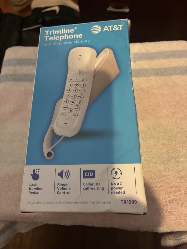 AT&T Trimline Telephone New Tr 1909