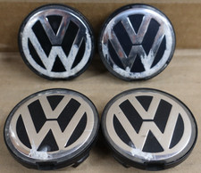 Oem Used Set Volkswagen Center Caps 7m7601165 7d0601165
