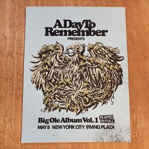 A Day to Remember Poster | eBay