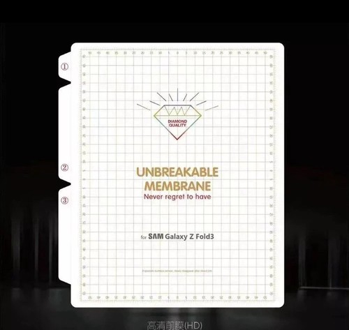 Samsung Galaxy Z Fold 4 Screen Protectors Hydrogel TPU Front+Inside+Back 4 in 1 - Picture 9 of 14