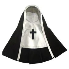 Role Play Dog Costumes Halloween Dog Costume Funny Pet Cosplay Nun Costume Dress