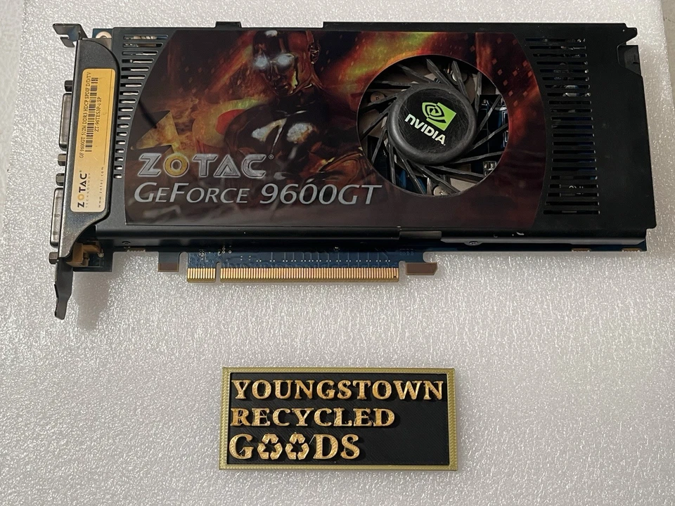ZOTAC NVIDIA GEFORCE 9600 GT 512MB DDR3 PCIe 2.0 x 16 2xDVI S-VID HDCP - Image 2 of 4