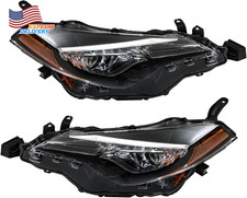 Replacement for Toyota Corolla LE 2017-2019 W/Drl Headlight Assembly Projector