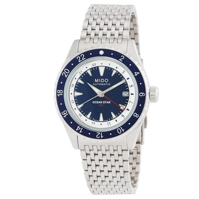 Mido Ocean Star GMT Automatic Blue Dial Men's Watch M026.829.18.041.00