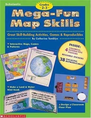 Mega-Fun Map Skills (Grades 2-3) - Paperback, by Tamblyn Catherine - Very Good