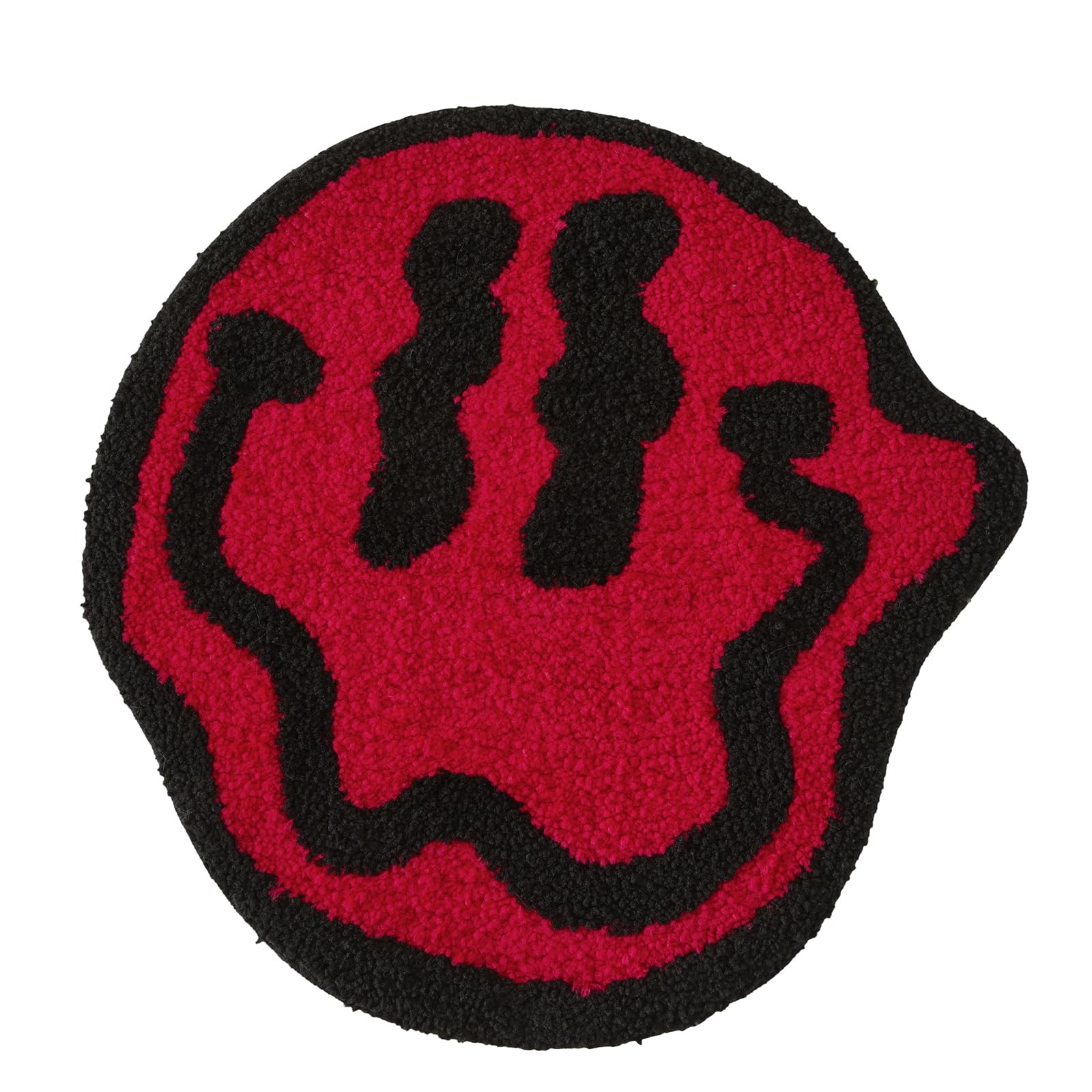 Cute Hippie Funky 3ft Round Rug for Bathroom Bedroom Dorm Kitchen Non Slip Wa...