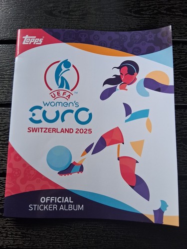 Topps UEFA Women's Euro 2025 Sticker - Starterpack + Display Mit 50