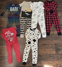 Toddler Pajamas, Size 3T, Bundle Of 6, Carters  Old Navy Brand, Little Boys