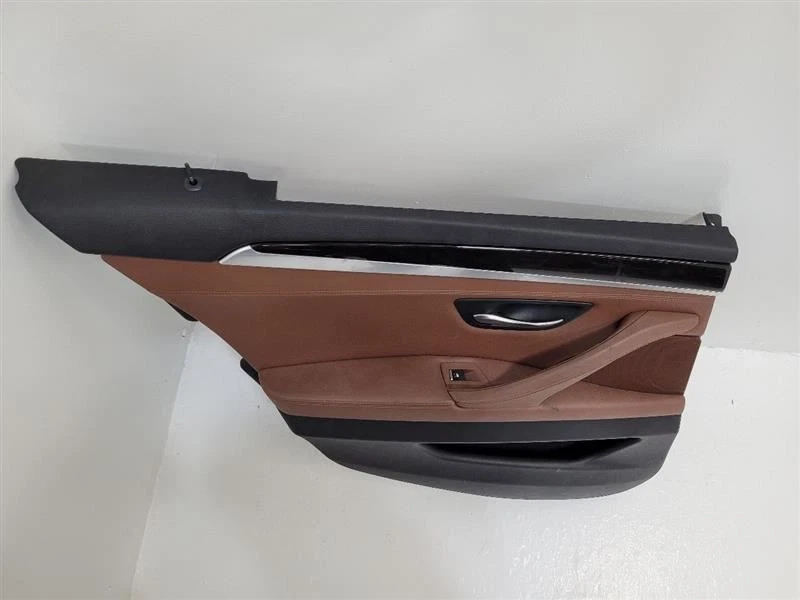 2011 12 13 14 15 16 BMW 535i LEFT LH REAR DRIVER DOOR TRIM PANEL - Image 2 of 4