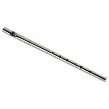 Tin Penny 6 Six Hole Generation Whistle Key of D Nickel Plated Folk/Irish Flute