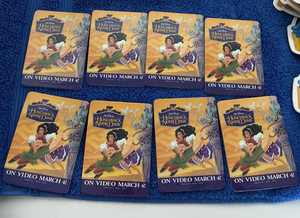 8 Disney's Hunchback Notre Dame Promo Button On Video March 4!