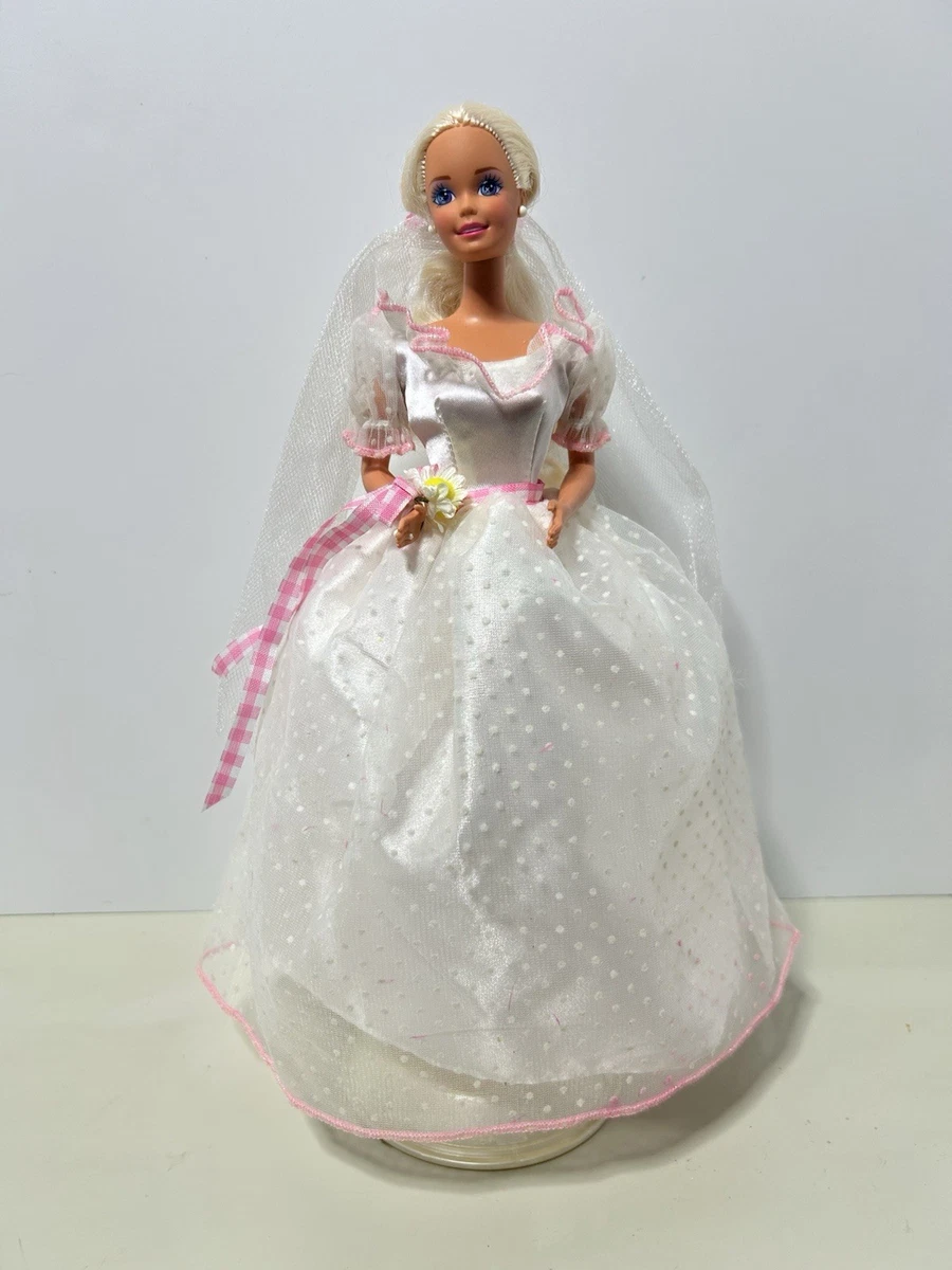 レアbarbie★ウェディング★マリアテレサ Bridal Barbie 1994 Year Manufactured Barbie Dolls & Doll Playsets