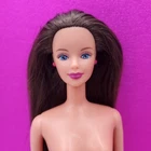 Vtg Barbie Pretty In Plaid Brunette Version. 11.5"
