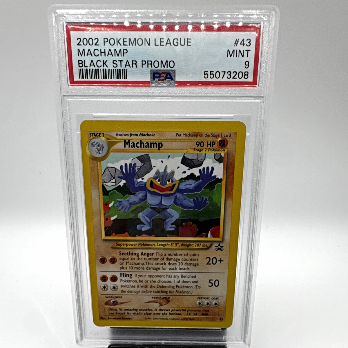 Machamp Pokémon TCG Professional Sports Authenticator (PSA) Grade