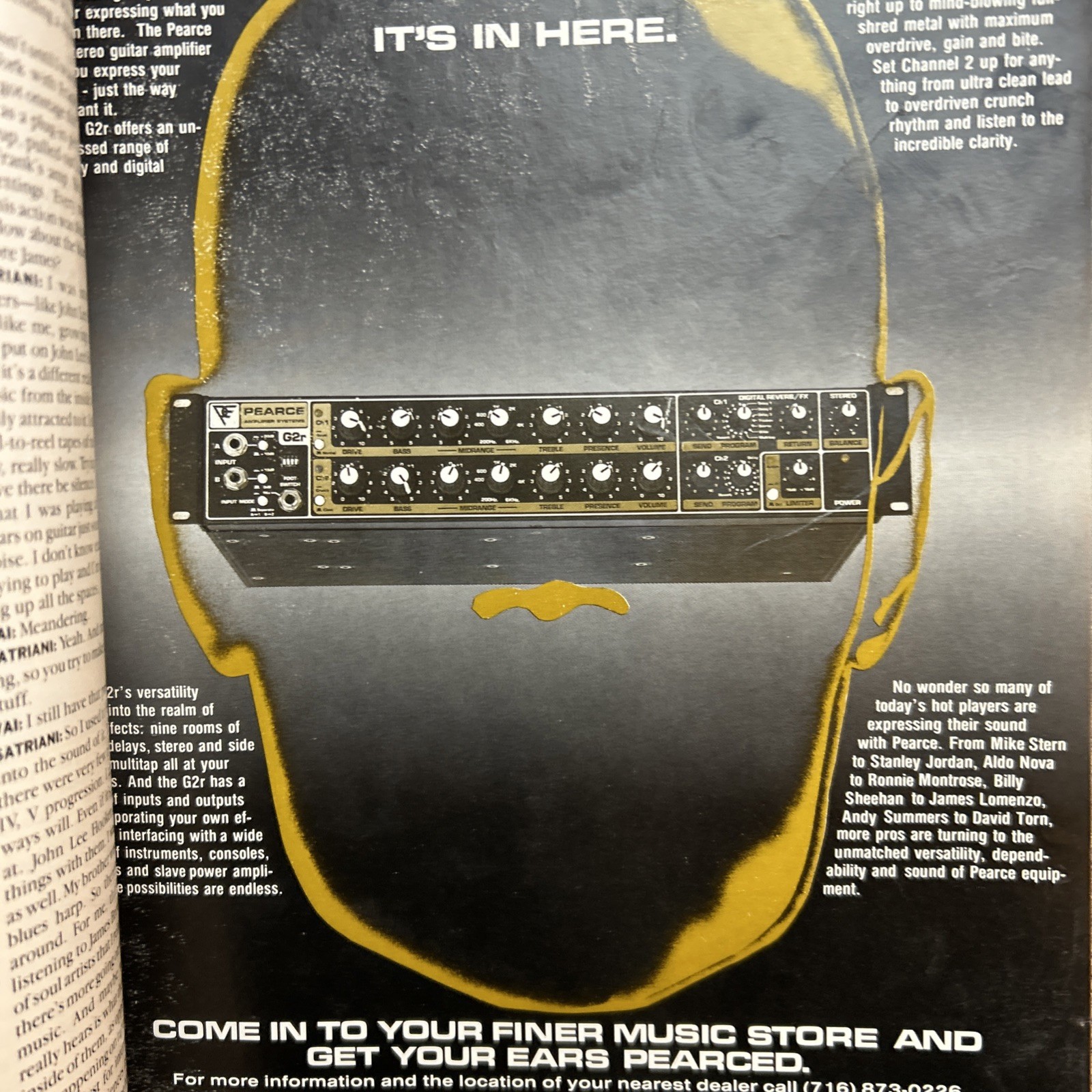 Lot 8 Guitar World Magazines 1980s Satriani Vai Van Halen Metal Rock Guitarists! thumbnail 14