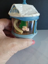 Vintage 1987 Hallmark Christmas Morning Light And Motion Ornament