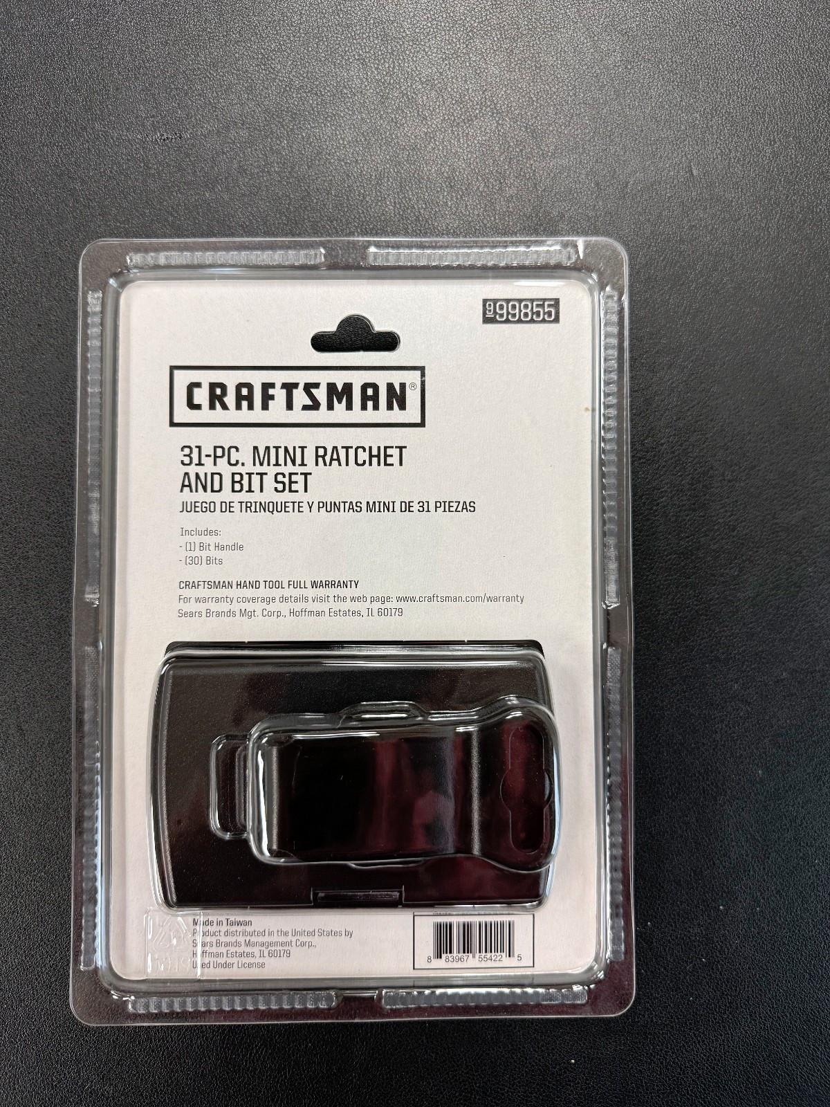 Craftsman 31-PC Mini Ratchet Bit Set | Compact Driver Tool | Case Included | NEW