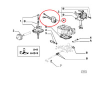 Kraftstoffschalter Fiat Panda 4X4 - Lancia Y10 Original 9940890