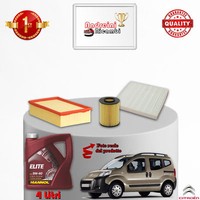 Wartungsset Filter Und ÖL Citroen Nemo 1.4 54KW 73PS Ab 2014