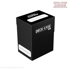Deck Box Ultimate Guard Deck Case 80+ Standard Size BLACK
