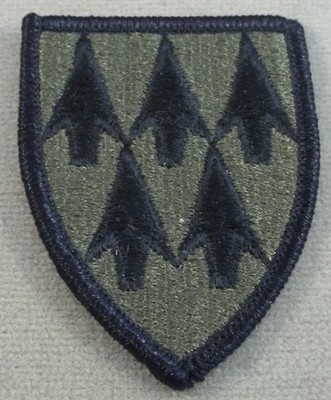 32nd artillery brigade subdued defense patch army air merrowed edge