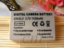 EN-EL5 ENEL5 Battery for Nikon P500 P100 P90 P6000 P80 P5100 S10 P3 7900 MH-61
