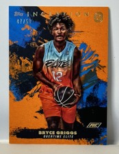 2021-22  BRYCE GRIGGS Card #51 Inception OTE Overtime Elite Orange 47/50