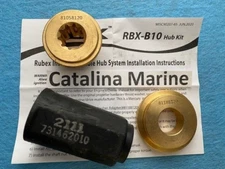 RUBEX Hub Kit RBX-B10 For Mercury/Mariner/Mercruiser 3" Gearcase 10-Tooth Spline