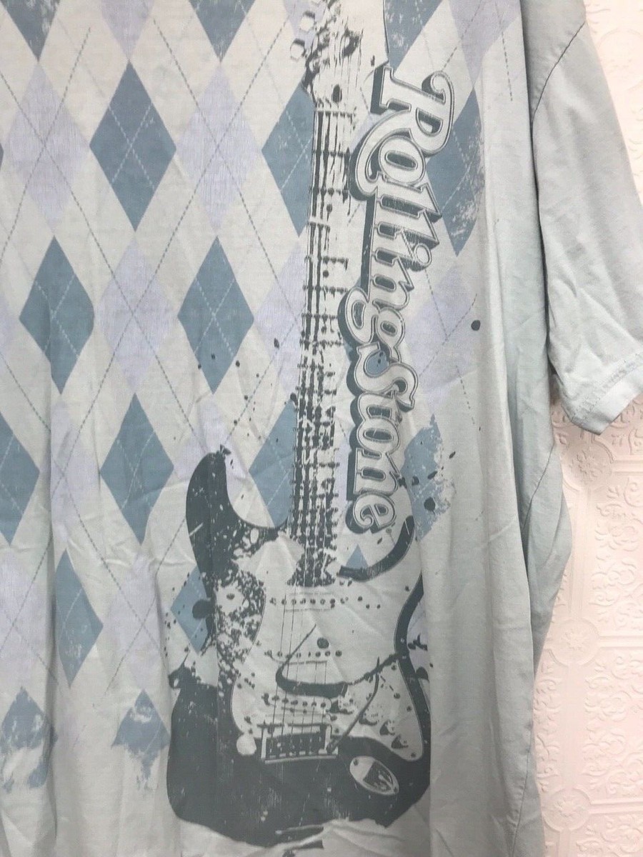 Guitar Gods Rolling Stone ジミヘンTシャツ XXL Rolling Stone Collection Guitar Gods T Shirt, Jimi Hendrix, Blue