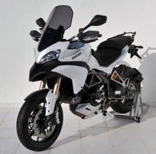 Cupolino MULTISTRADA 1200 S & pikes peak 2010 2012 colore fume nero chiaro alto 