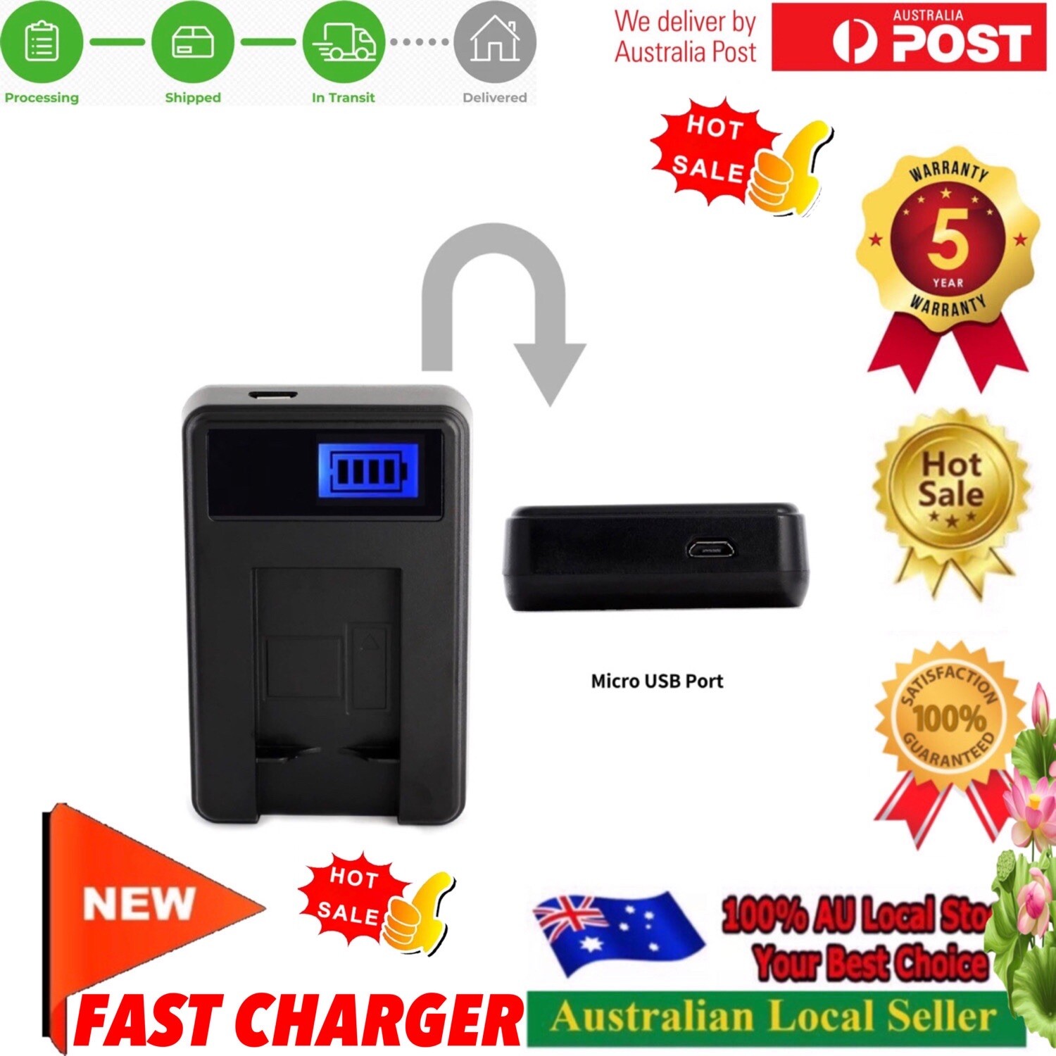 Li-ion Battery Pack For NB-11L Canon Powershot A2300 A2400 IS A2500 A2550 A2600
